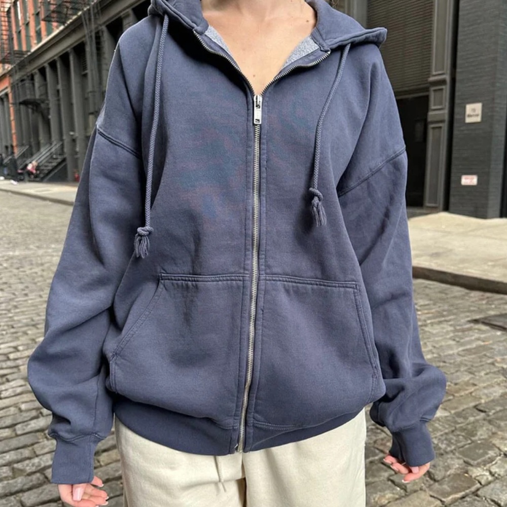 Brand New Brandy Melville Christy Hoodie Zip